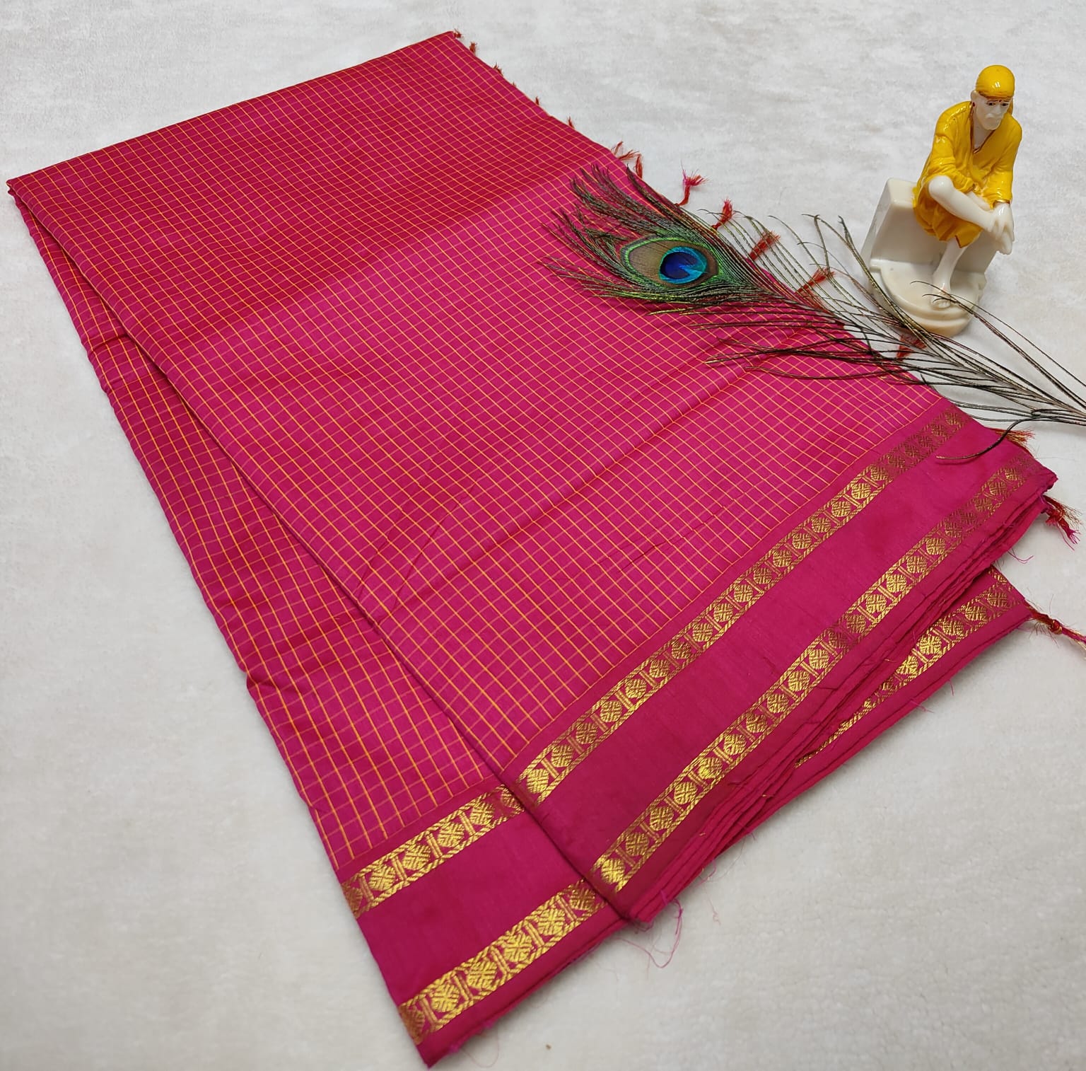 Soft Arani Saree\Pink